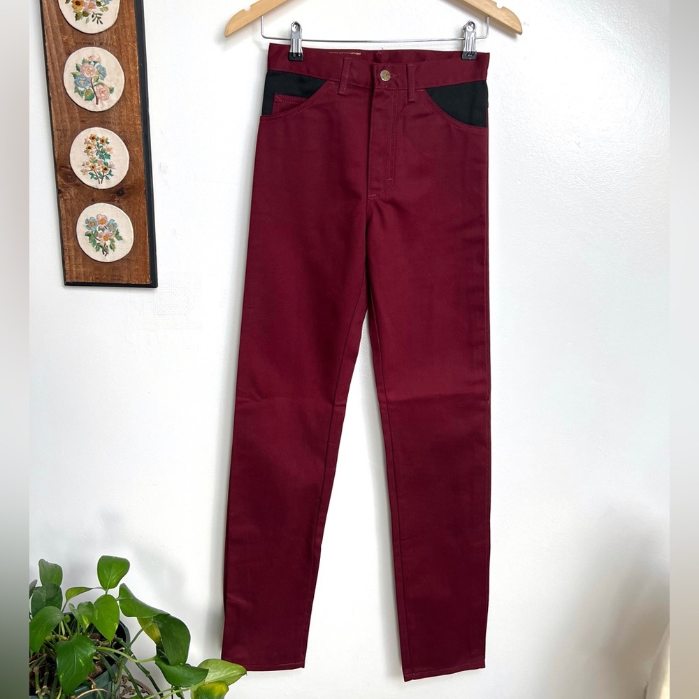 Vintage LEE Student Fit Deadstock Straight Leg Jeans size 26 - Picture 2 of 10